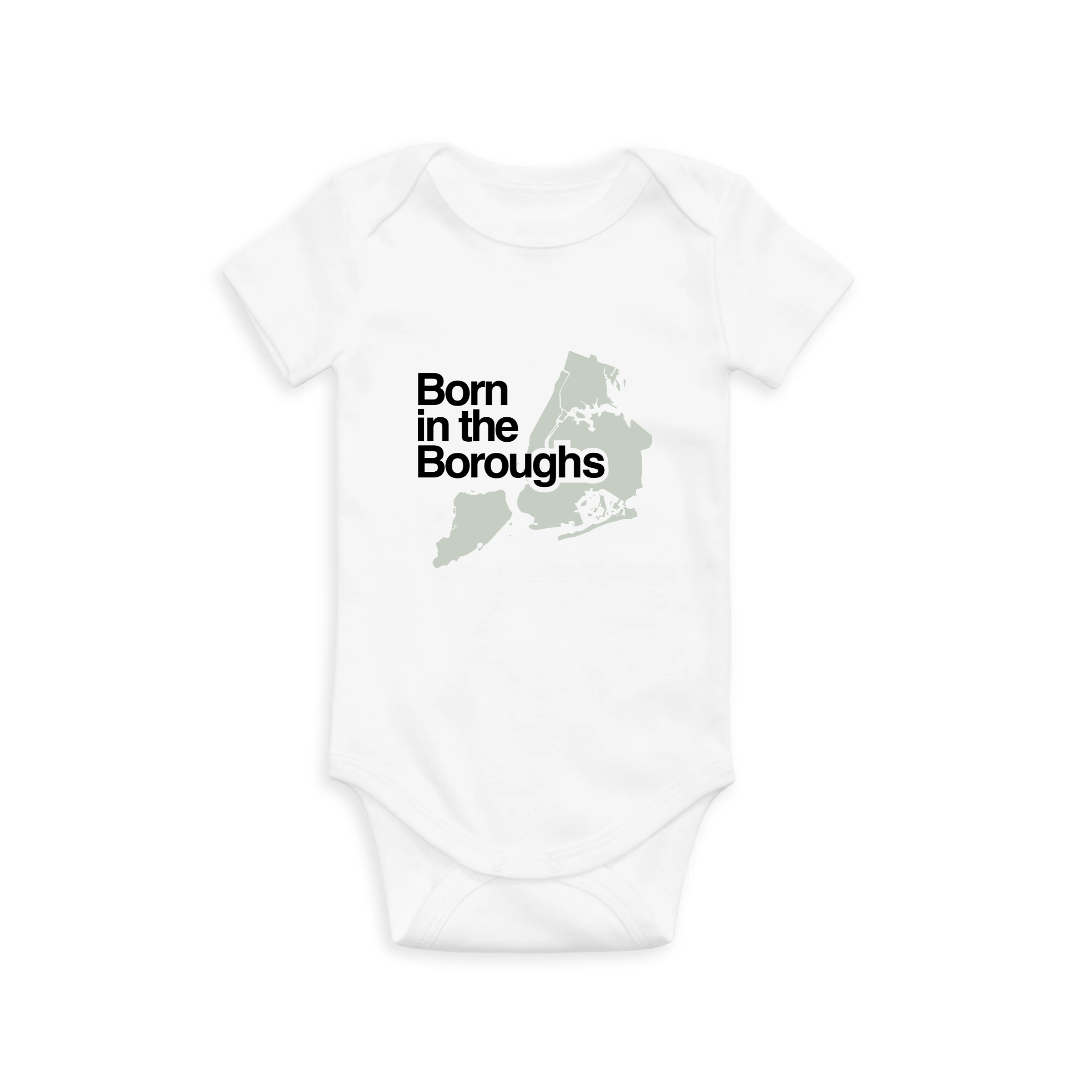 Born in The Boroughs Infant Onesie